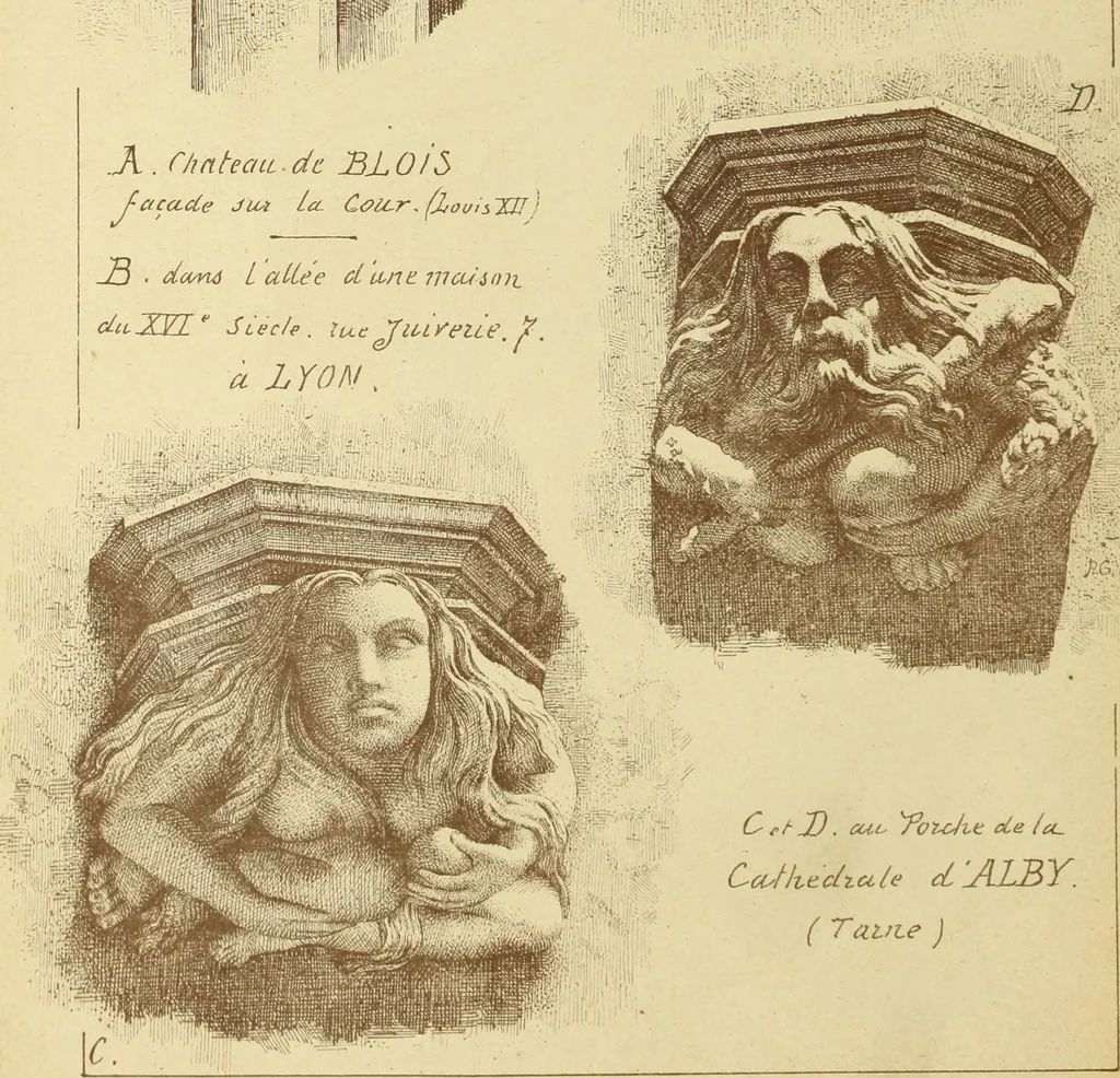 An illustration from Materials and documents of architecture and sculpture : classified alphabetically, 1915, leaf 69