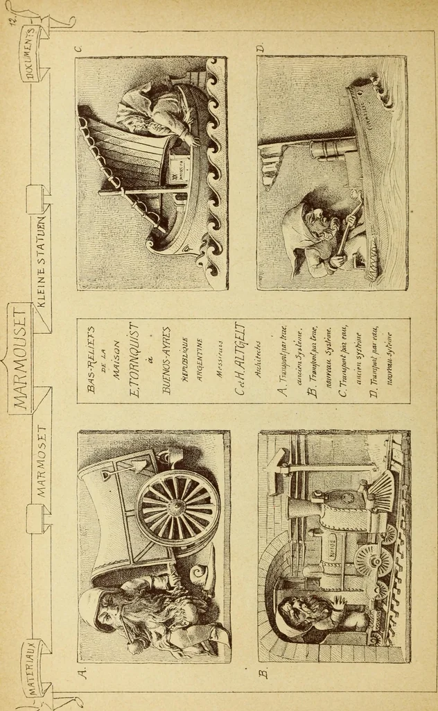 An illustration from Materials and documents of architecture and sculpture : classified alphabetically, 1915, leaf 75
