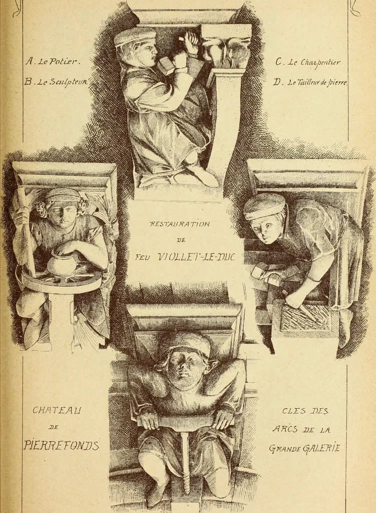 An illustration from Materials and documents of architecture and sculpture : classified alphabetically, 1915, leaf 76