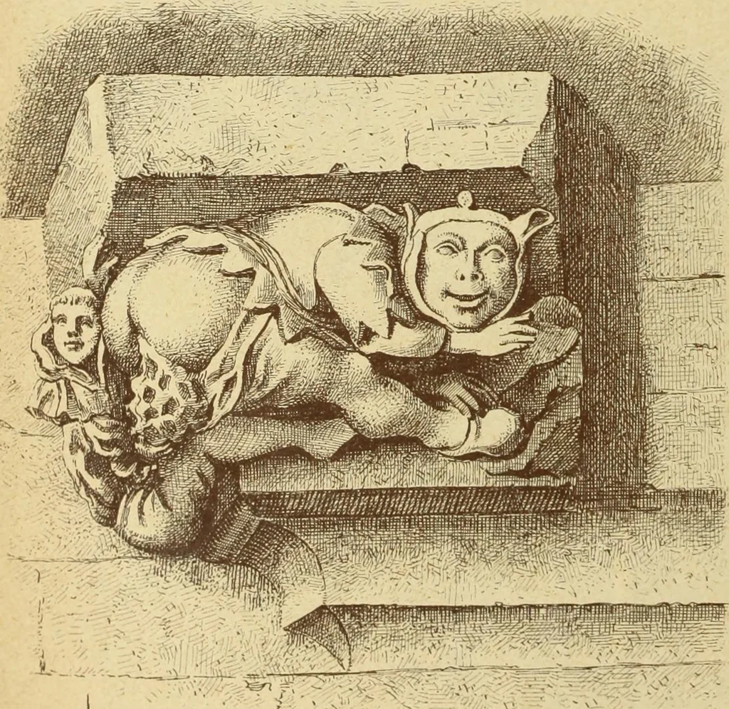 An illustration from Materials and documents of architecture and sculpture : classified alphabetically, 1915, leaf 77