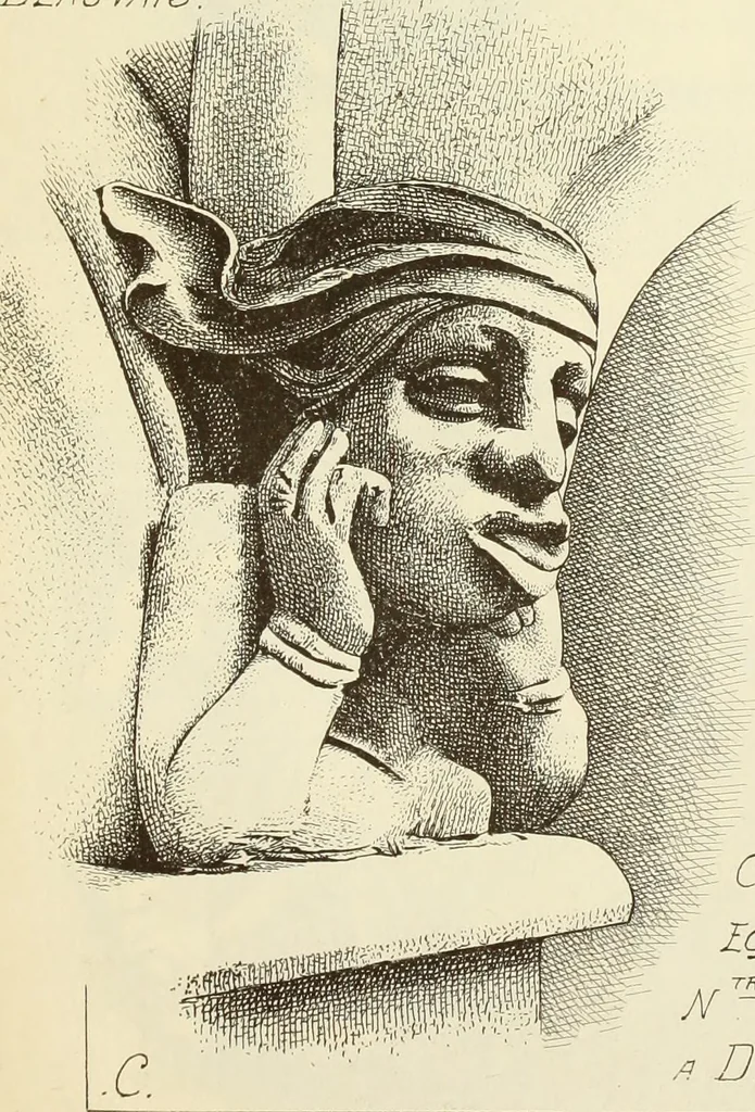 An illustration from Materials and documents of architecture and sculpture : classified alphabetically, 1915, leaf 90