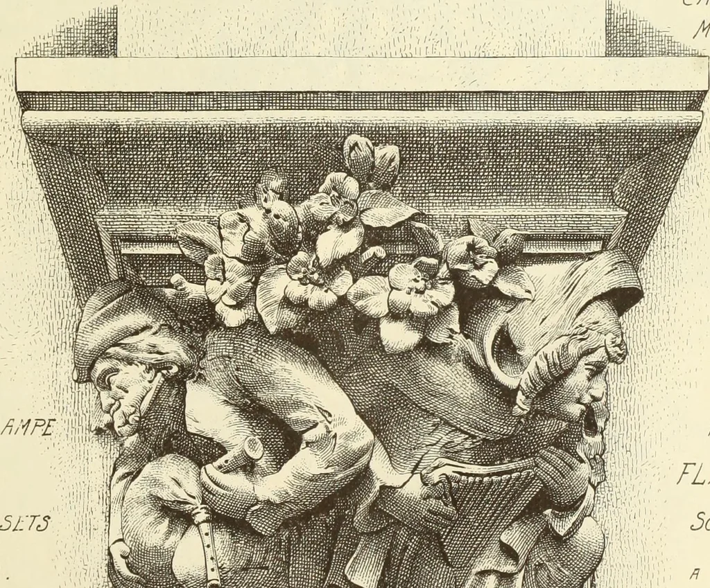 An illustration from Materials and documents of architecture and sculpture : classified alphabetically, 1915, leaf 92