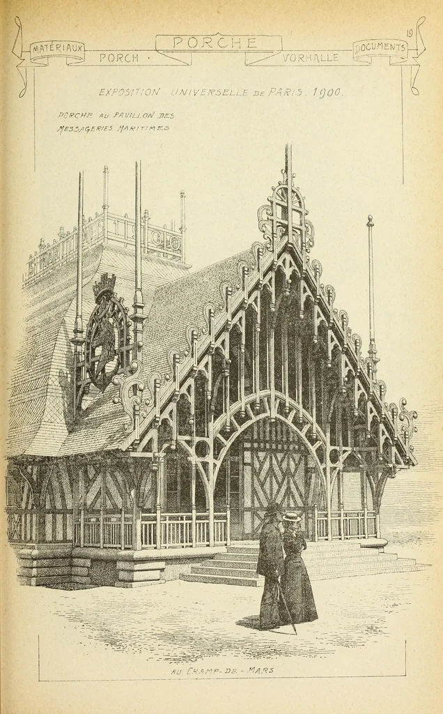 An illustration from Materials and documents of architecture and sculpture : classified alphabetically, 1915, leaf 100