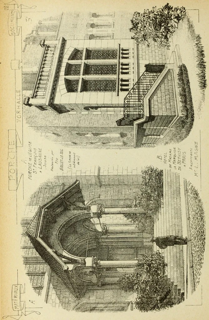 An illustration from Materials and documents of architecture and sculpture : classified alphabetically, 1915, leaf 103