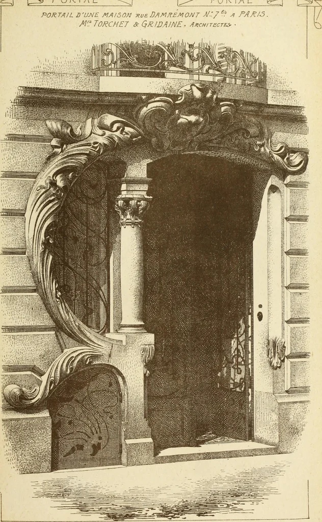 An illustration from Materials and documents of architecture and sculpture : classified alphabetically, 1915, leaf 110