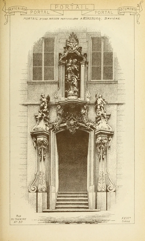 An illustration from Materials and documents of architecture and sculpture : classified alphabetically, 1915, leaf 112