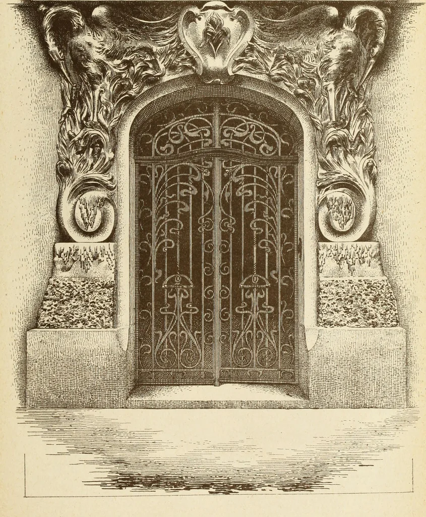 An illustration from Materials and documents of architecture and sculpture : classified alphabetically, 1915, leaf 114