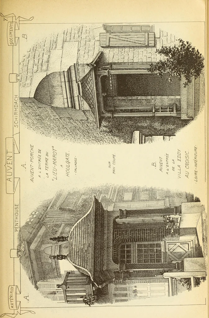 An illustration from Materials and documents of architecture and sculpture : classified alphabetically, 1915, leaf 12