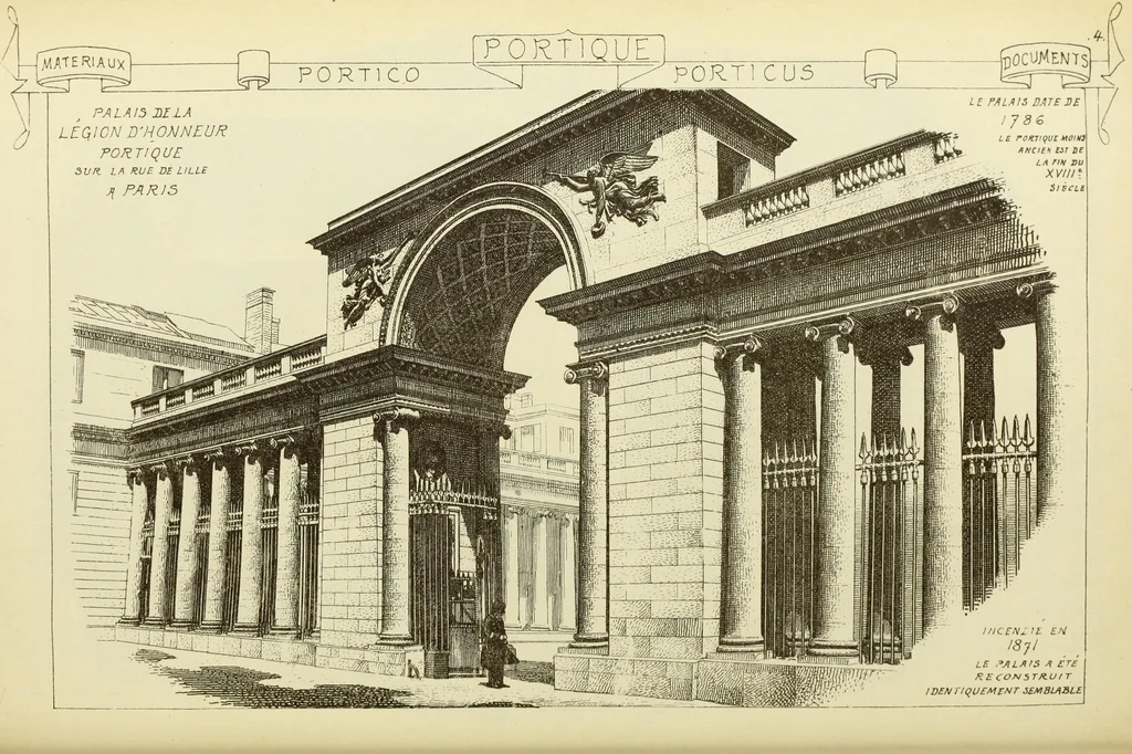 An illustration from Materials and documents of architecture and sculpture : classified alphabetically, 1915, leaf 121