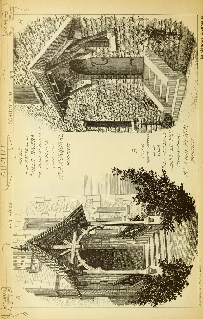 An illustration from Materials and documents of architecture and sculpture : classified alphabetically, 1915, leaf 13