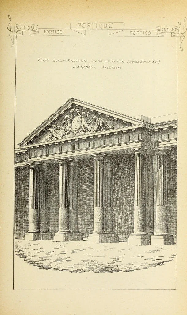 An illustration from Materials and documents of architecture and sculpture : classified alphabetically, 1915, leaf 130