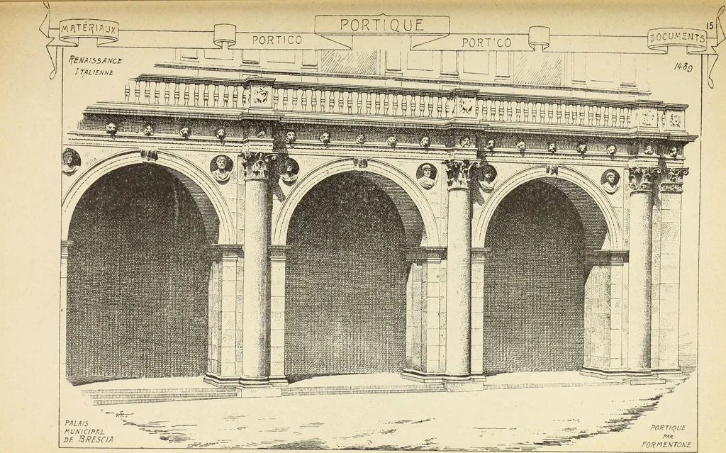 An illustration from Materials and documents of architecture and sculpture : classified alphabetically, 1915, leaf 132