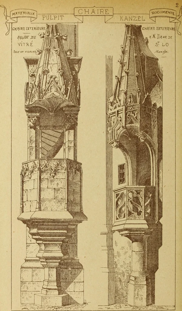 An illustration from Materials and documents of architecture and sculpture : classified alphabetically, 1915, leaf 135