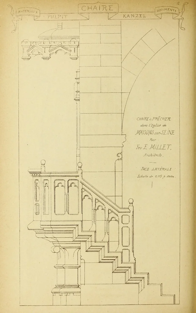 An illustration from Materials and documents of architecture and sculpture : classified alphabetically, 1915, leaf 145