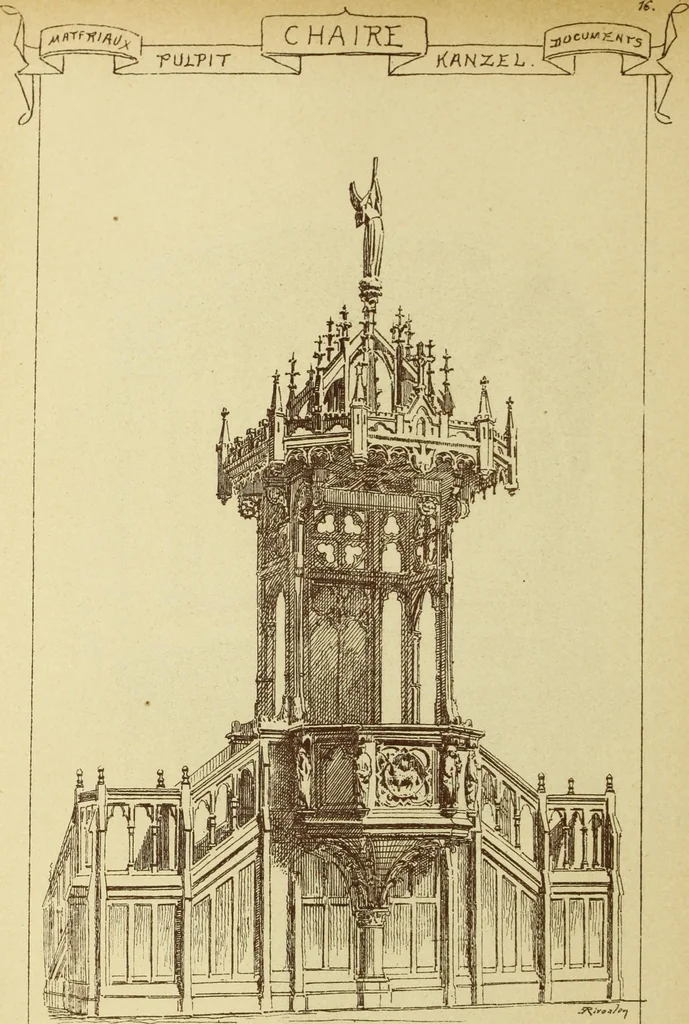 An illustration from Materials and documents of architecture and sculpture : classified alphabetically, 1915, leaf 149