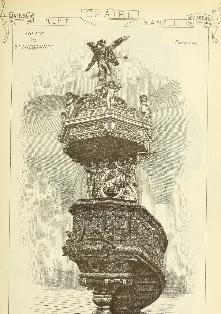 An illustration from Materials and documents of architecture and sculpture : classified alphabetically, 1915, leaf 154