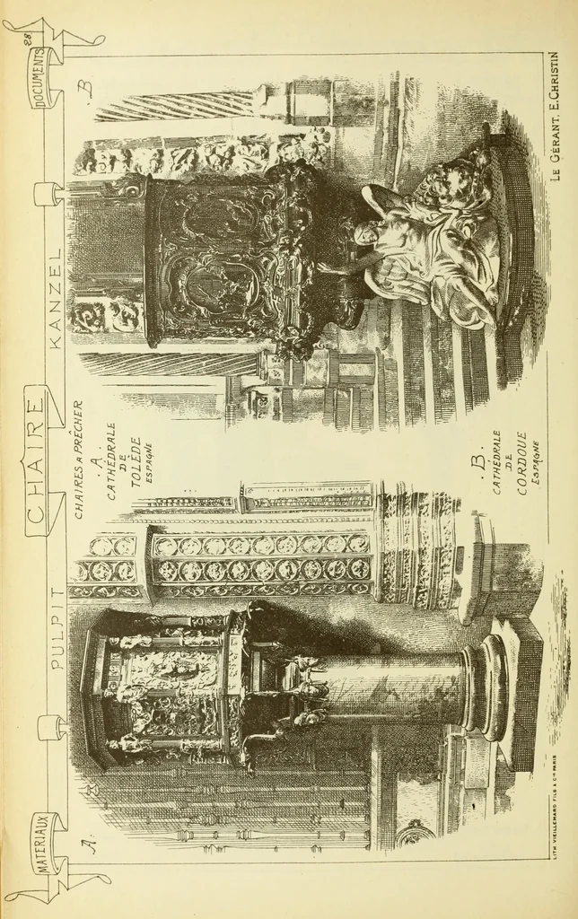 An illustration from Materials and documents of architecture and sculpture : classified alphabetically, 1915, leaf 161