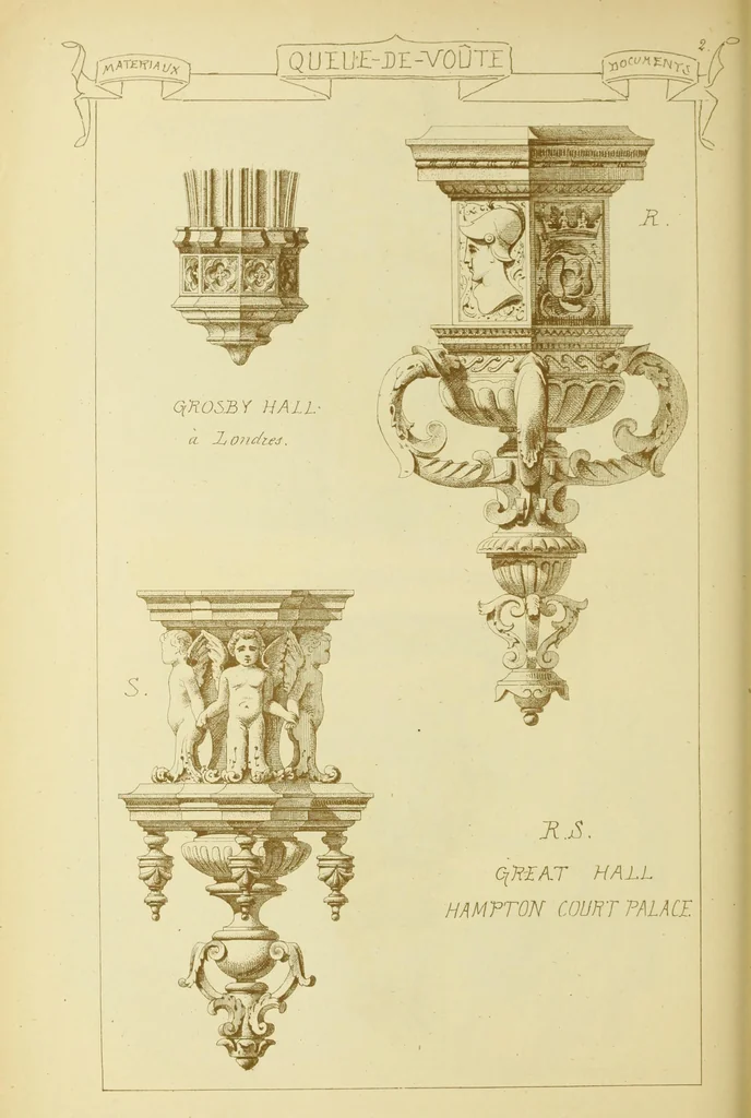 An illustration from Materials and documents of architecture and sculpture : classified alphabetically, 1915, leaf 163