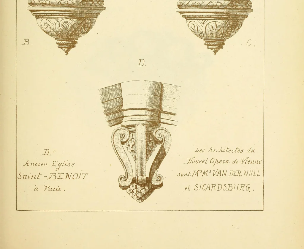 An illustration from Materials and documents of architecture and sculpture : classified alphabetically, 1915, leaf 164