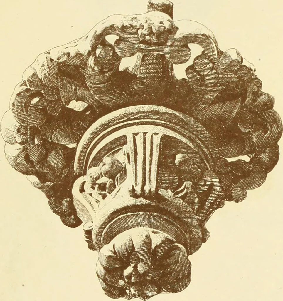 An illustration from Materials and documents of architecture and sculpture : classified alphabetically, 1915, leaf 166