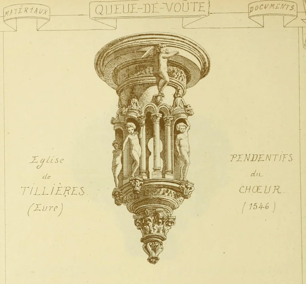 An illustration from Materials and documents of architecture and sculpture : classified alphabetically, 1915, leaf 167