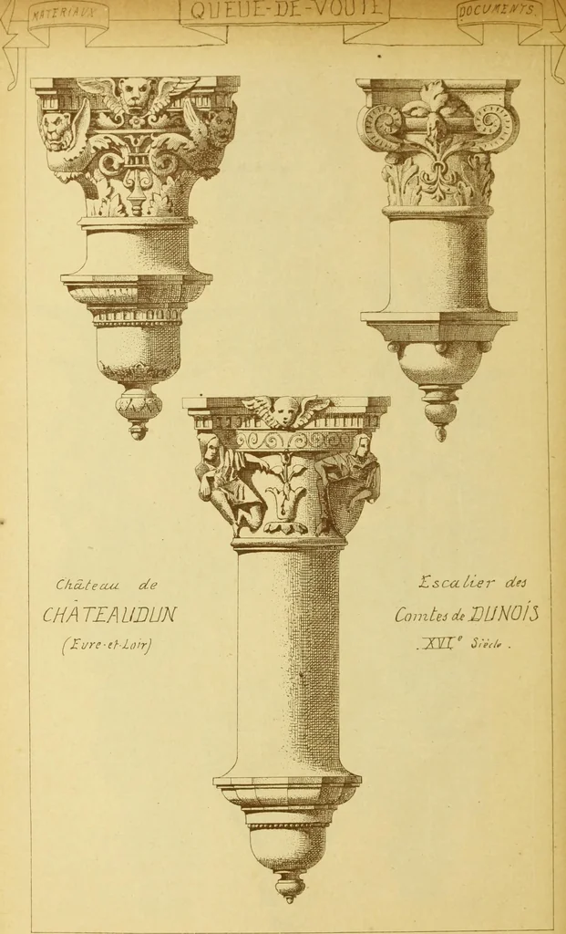 An illustration from Materials and documents of architecture and sculpture : classified alphabetically, 1915, leaf 169