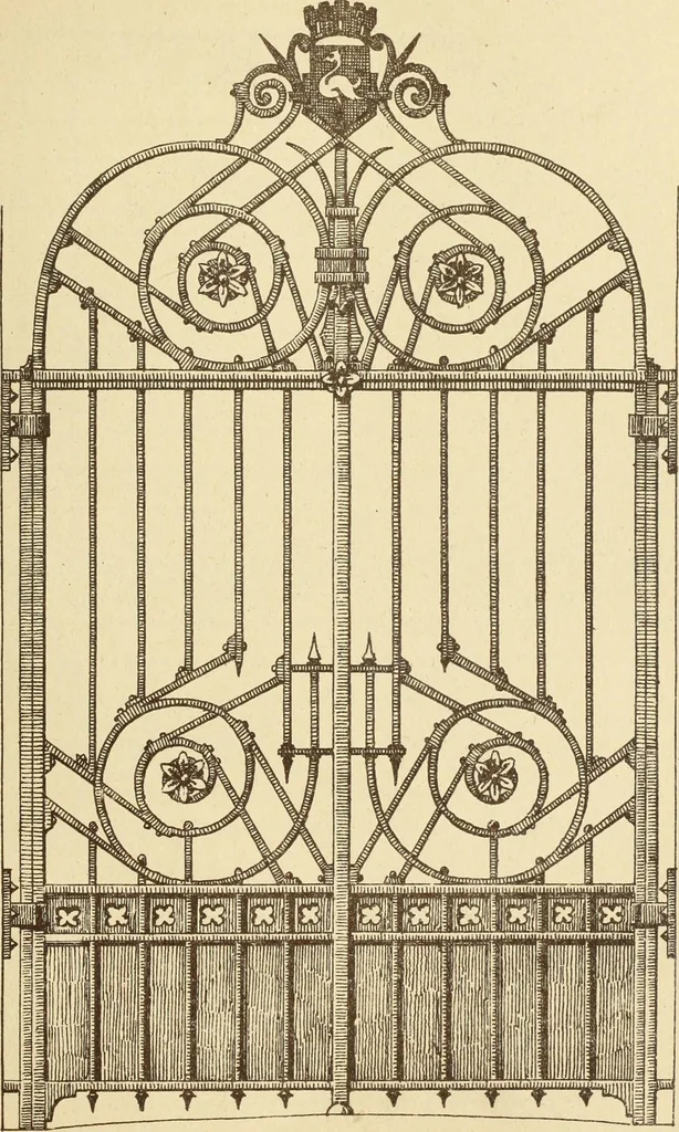 An illustration from Materials and documents of architecture and sculpture : classified alphabetically, 1915, leaf 170