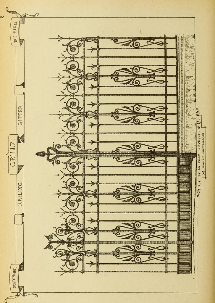 An illustration from Materials and documents of architecture and sculpture : classified alphabetically, 1915, leaf 171