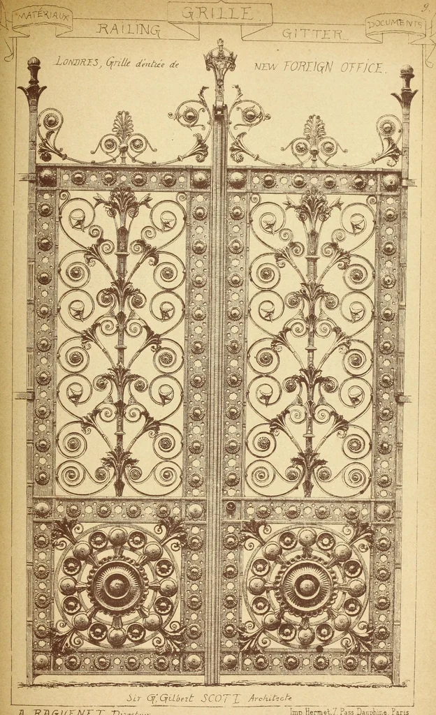 An illustration from Materials and documents of architecture and sculpture : classified alphabetically, 1915, leaf 178