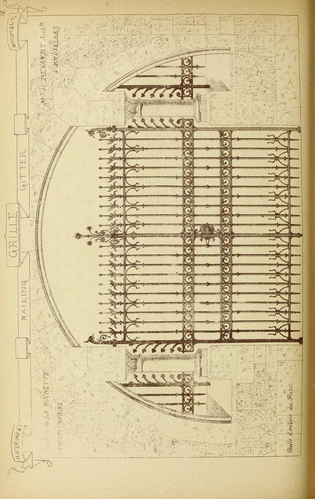 An illustration from Materials and documents of architecture and sculpture : classified alphabetically, 1915, leaf 181