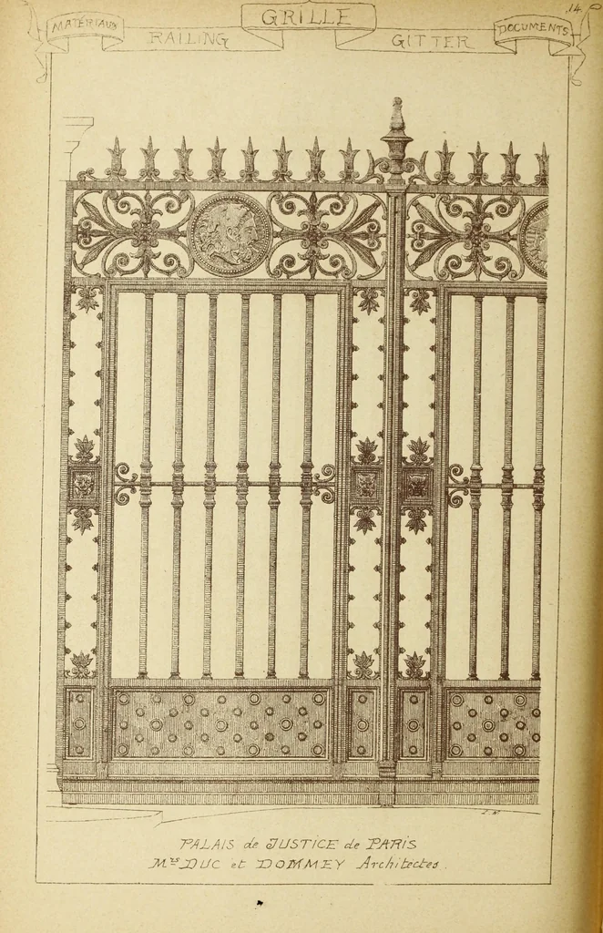 An illustration from Materials and documents of architecture and sculpture : classified alphabetically, 1915, leaf 183