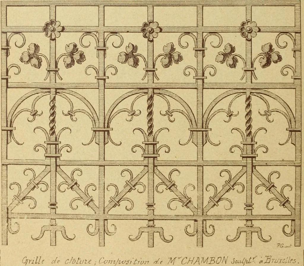 An illustration from Materials and documents of architecture and sculpture : classified alphabetically, 1915, leaf 185
