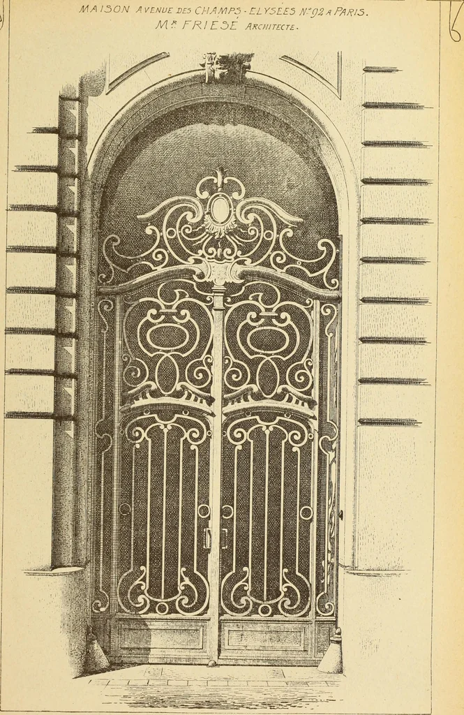 An illustration from Materials and documents of architecture and sculpture : classified alphabetically, 1915, leaf 186