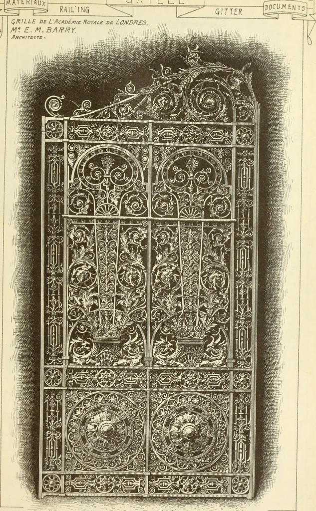 An illustration from Materials and documents of architecture and sculpture : classified alphabetically, 1915, leaf 194