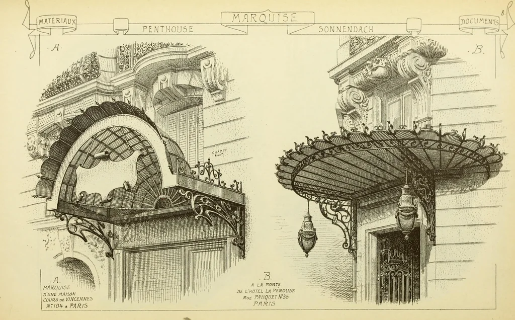 An illustration from Materials and documents of architecture and sculpture : classified alphabetically, 1915, leaf 21