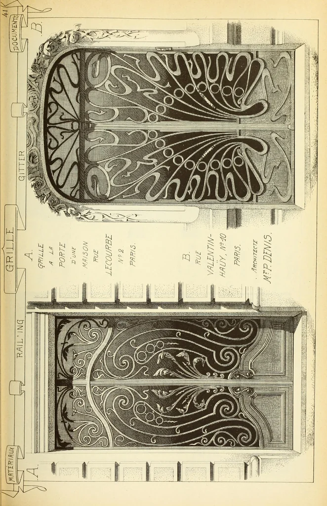 An illustration from Materials and documents of architecture and sculpture : classified alphabetically, 1915, leaf 210