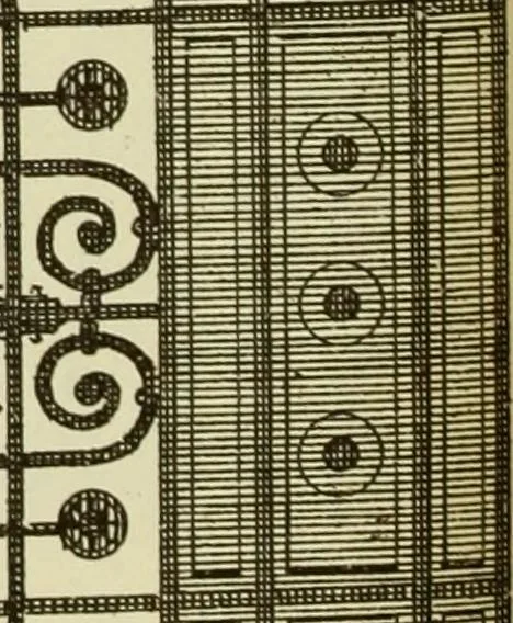 An illustration from Materials and documents of architecture and sculpture : classified alphabetically, 1915, leaf 211