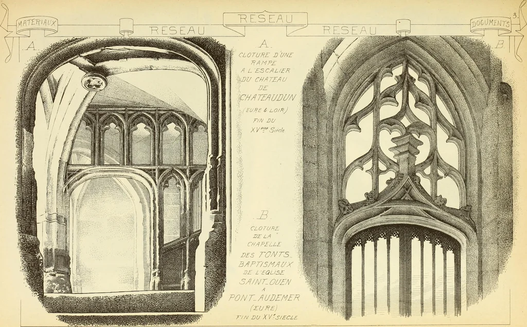 An illustration from Materials and documents of architecture and sculpture : classified alphabetically, 1915, leaf 216