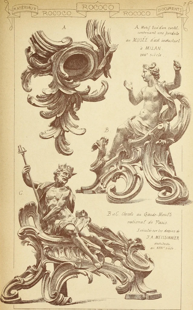 An illustration from Materials and documents of architecture and sculpture : classified alphabetically, 1915, leaf 228