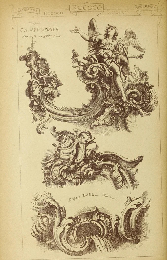 An illustration from Materials and documents of architecture and sculpture : classified alphabetically, 1915, leaf 229