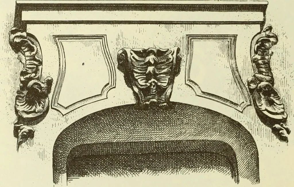 An illustration from Materials and documents of architecture and sculpture : classified alphabetically, 1915, leaf 231