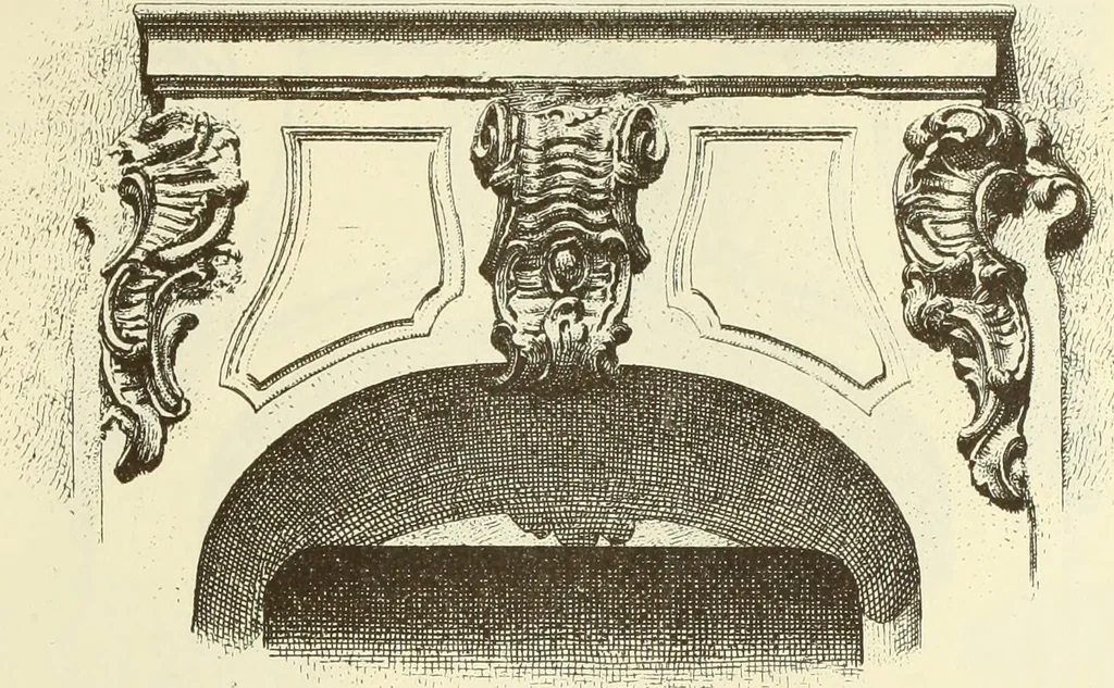 An illustration from Materials and documents of architecture and sculpture : classified alphabetically, 1915, leaf 232
