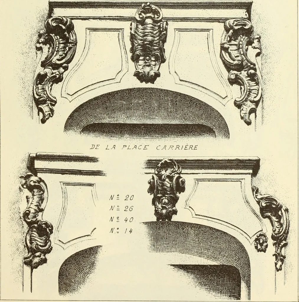 An illustration from Materials and documents of architecture and sculpture : classified alphabetically, 1915, leaf 232