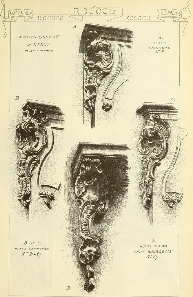 An illustration from Materials and documents of architecture and sculpture : classified alphabetically, 1915, leaf 234