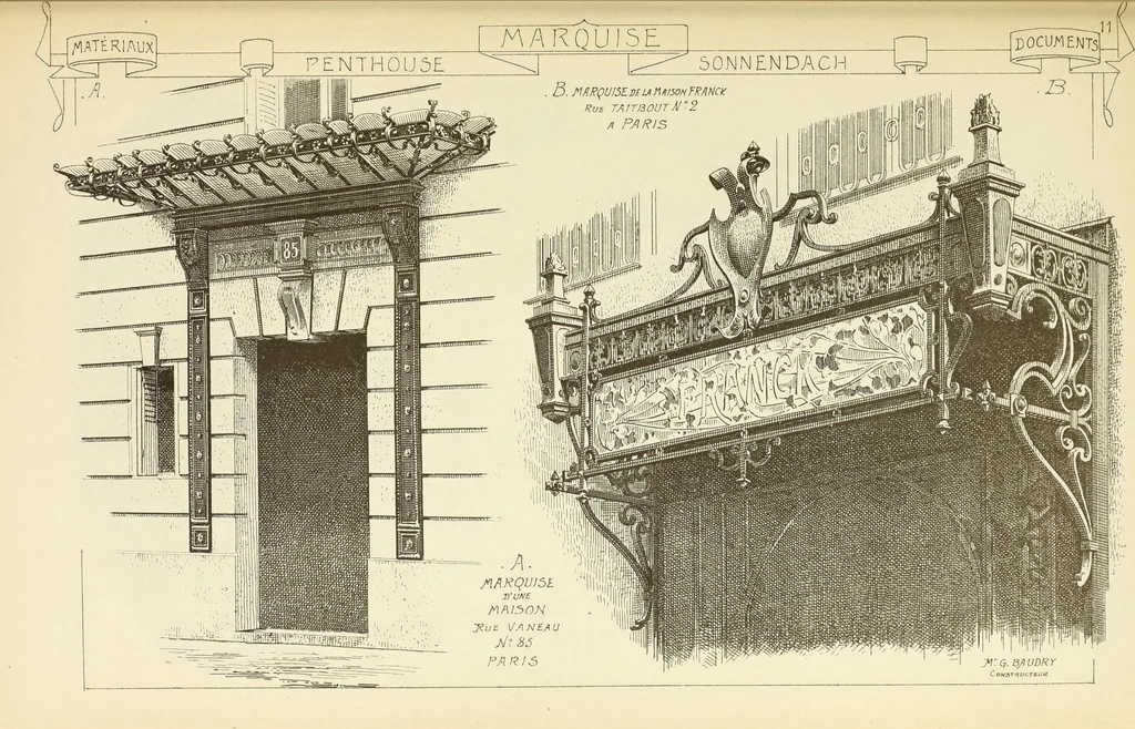 An illustration from Materials and documents of architecture and sculpture : classified alphabetically, 1915, leaf 24