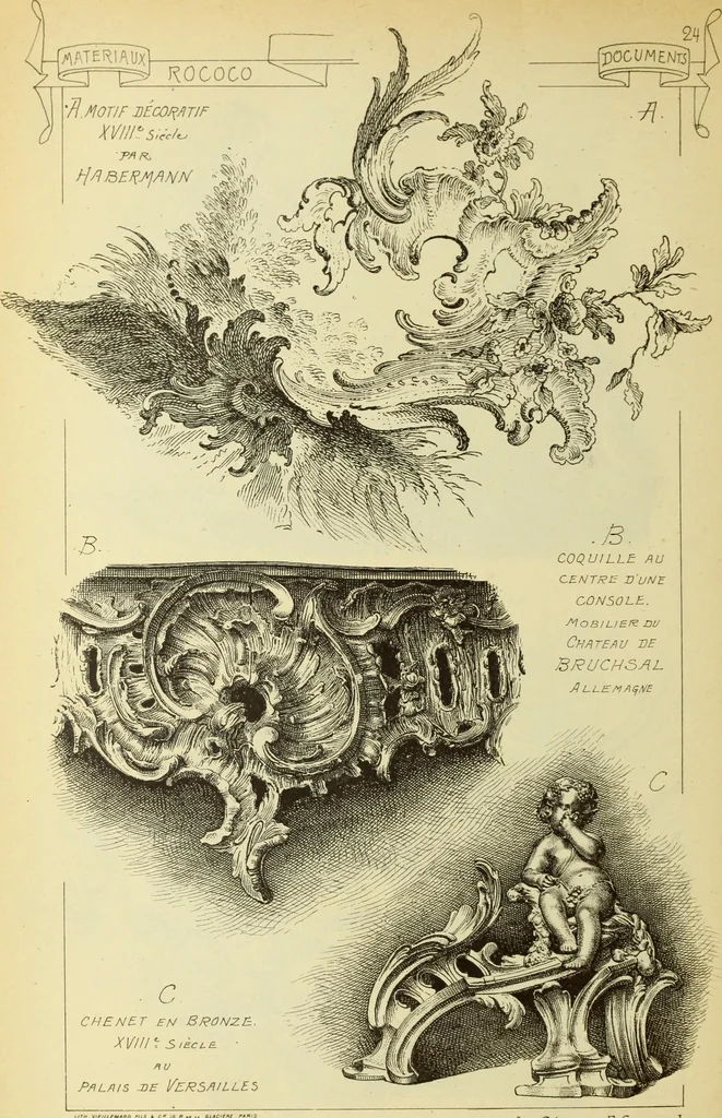 An illustration from Materials and documents of architecture and sculpture : classified alphabetically, 1915, leaf 245