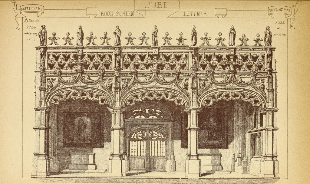 An illustration from Materials and documents of architecture and sculpture : classified alphabetically, 1915, leaf 248