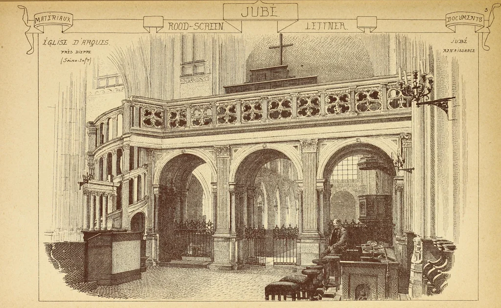 An illustration from Materials and documents of architecture and sculpture : classified alphabetically, 1915, leaf 250