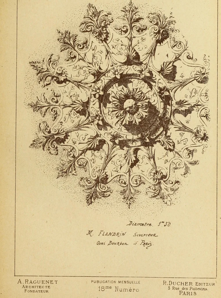 An illustration from Materials and documents of architecture and sculpture : classified alphabetically, 1915, leaf 254