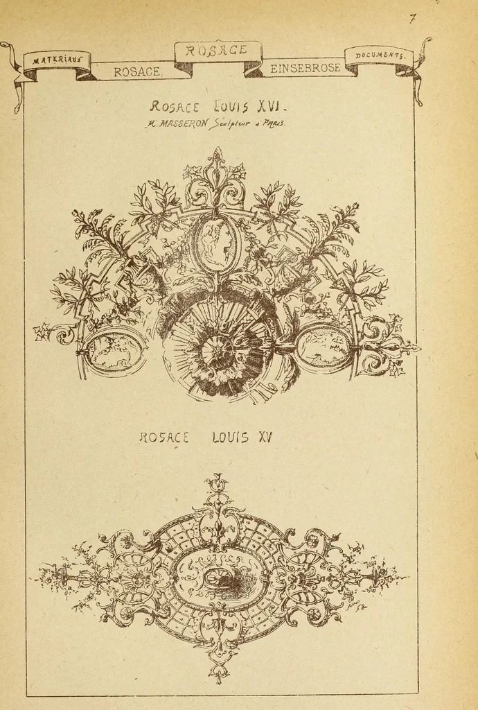 An illustration from Materials and documents of architecture and sculpture : classified alphabetically, 1915, leaf 260